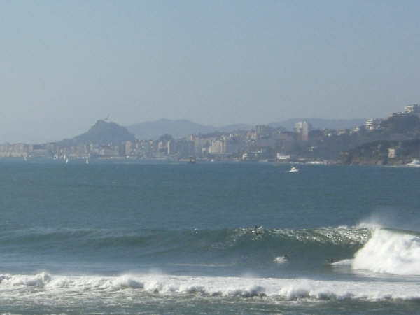 Cantabria surfing